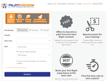 Tablet Screenshot of pilotkingdom.com